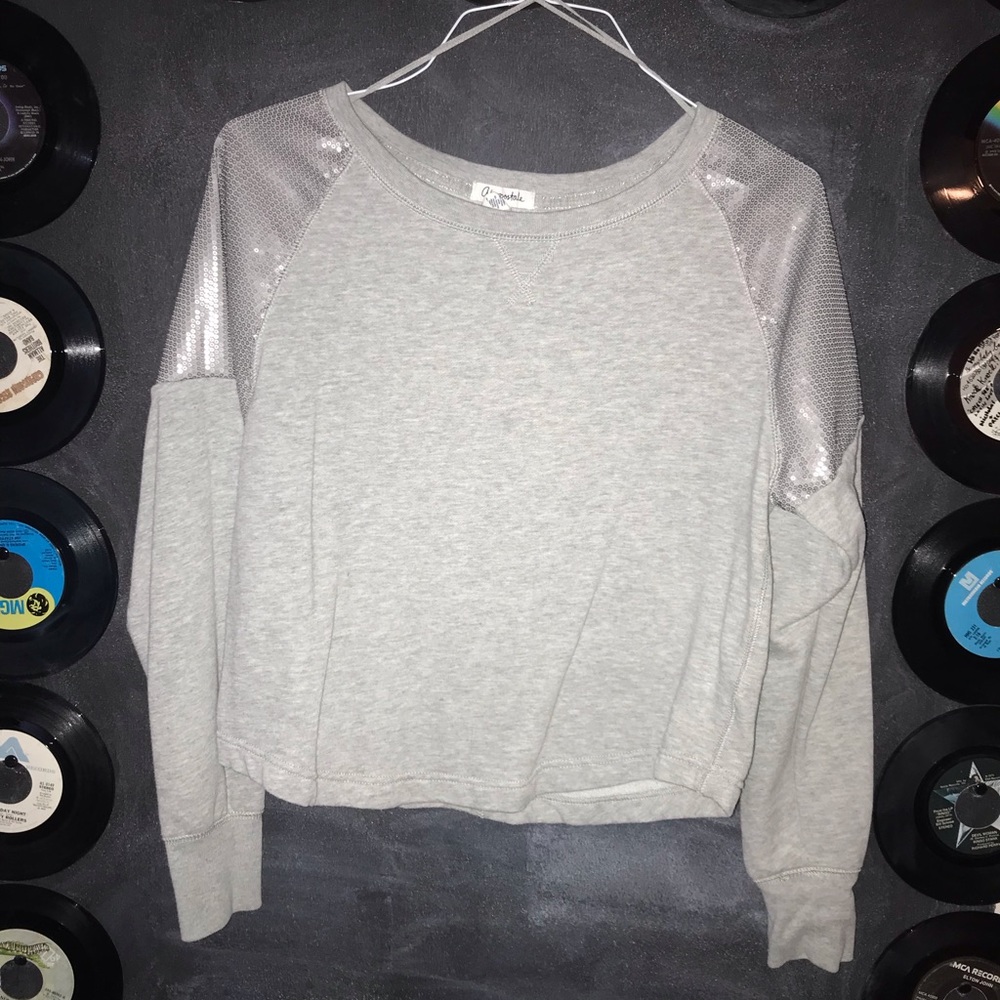 Aeropostale sequin cozy top